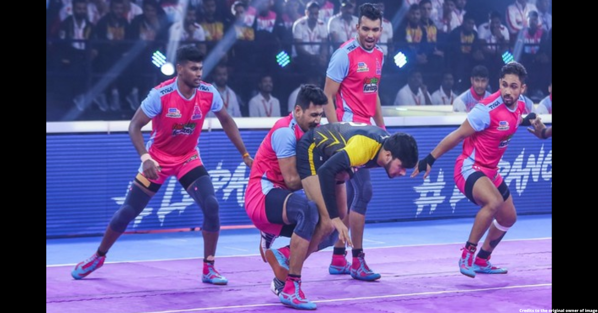 Pro Kabaddi League: Clinical Jaipur Pink Pathers defeat Telugu Titans